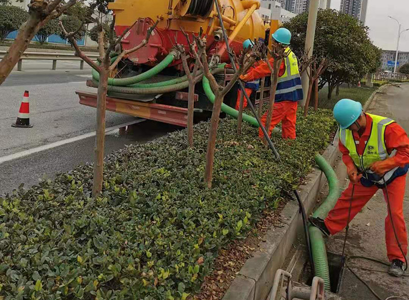 乌坡镇市政管道清淤